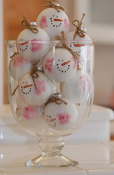 snowmen Snowman Ornaments, Christmas Deco, Xmas Crafts, Christmas Joy, Diy Christmas Ornaments, Christmas Projects