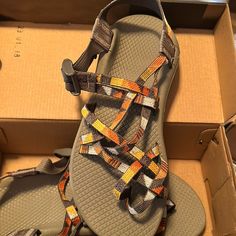 Chaco Zcloud X2, Nib Hiking Sandals Womens, Coral Sandals, Chaco Shoes, Chacos Sandals, Athletic Sandals, Green Sandals, Red Sandals, Ankle Strap Flats, Walking Sandals