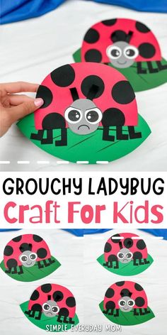 a ladybug craft for kids to make