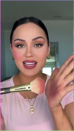 How To Apply Blush Do’s and Don’ts l Christen Dominique Contour And Blush Guide, How To Do Blush How To Apply, How To Apply Contour, Where To Put Highlighter, Where To Apply Blush, Simple Contour, Blush Pink Paint, Blush Tips, Christen Dominique