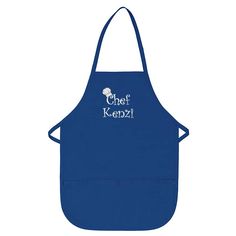 PRICES MAY VARY. 7.5 oz 65/35 Polyester/Cotton Made in the USA MADE IN THE USA: All of our aprons are manufactured and embroidered right here in America. We proudly believe in keeping jobs in the USA and supporting American businesses. Our aprons are manufactured in the great state of Georgia and embellished in Wisconsin. PROFESSIONAL QUALITY EMBROIDERY: Our personalization is embroidered on the apron, not printed for long lasting beauty and durability. We use a 40wt Polyester Embroidery Thread Name For Kids, Personalized Kids Apron, Future Chef, Child Apron, Kid Chef, Boy Design, Silhouette Curio, Christmas Clothing, Linen Store