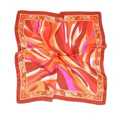 Composition: 100% silk. Size: 83x83 cm or 32.7x32.7 inch. Silk scarves is suitable for all year round wearing as a shawls, handbag accessory, hat decoration, cowboy neckerchief, hair band, waist band, hair accessories. Feel fabulously stylish with our super soft and elegant 100% silk scarf.  This scarf is suitable for any occasions and seasons. Great gift for sophisticated women.  It can be widely used as a headdress, hand band, wrist band, waist band, neckerchief, hijab, beach scarf and even a Red Satin Scarves As Gifts, Red Rectangular Silk Scarf, Elegant Red Square Scarf, Satin Scarves For Summer Gift, Satin Scarves As Summer Gift, Trendy Rectangular Silk Scarf For Summer, Summer Satin Scarves As Gift, Brown Silk Scarf For Summer, Trendy Square Silk Scarf As A Gift