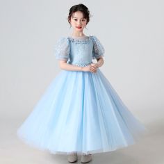 This Dress is fashionable for every occasion. the dress is made-to-order by professional tailors. You can choose from 50 colors, Regular sizes 2 to 16 and plus sizes 14w to 26W. Custom size is also available.. The product details: Color: Blue, Length: Short, Neckline: Scoop, Primary Fabric: Tulle, Silhouette: A-Line Fitted Tulle Dress For Dress-up, Spring Dress-up Gown With Fitted Bodice, Spring Princess Style Fitted Ball Gown, Fitted Princess Ball Gown For Spring, Princess Style Fitted Ball Gown For Spring, Light Blue Princess Dress With Fitted Bodice, Light Blue Princess Style Dress With Fitted Bodice, Fitted Tulle Ball Gown With Short Sleeves, Solid Color Fitted Princess Dress