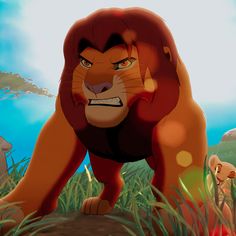 the lion from disney's the lion king