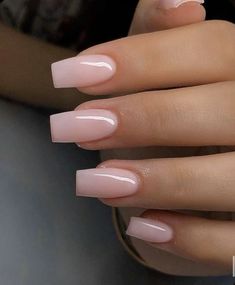 Pink nails pink nail design acrylic nails nail art holiday nails bubble bath nails funny bunny nails opi Acrylic Nails Nude, Natural Acrylic Nails, Kutek Disney, Milky Nails, Beige Nails, Simple Acrylic Nails, Classy Acrylic Nails, Short Square Acrylic Nails, Acrylic Nails Coffin Short