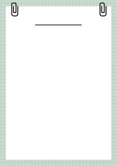 a white piece of paper with two rectangles in the middle and one line at the bottom