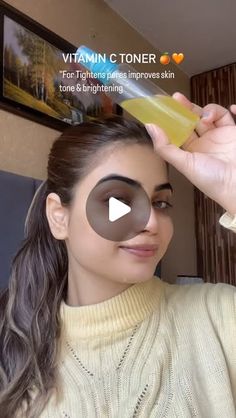 Bismabutt on Instagram: "vitamin C Toner At Home 🧡" Vitamin C, Toner, Vitamins