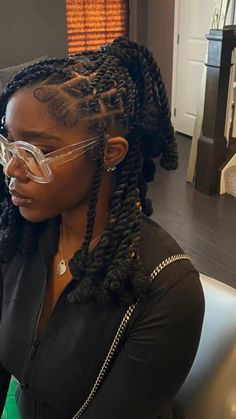 Invisible Locs, Short Locs Hairstyles, Faux Locs Hairstyles, Twist Braid Hairstyles