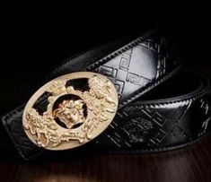 Luxury Belts For Men, Celebrity Style Men, Versace Leather, Mens Designer Belts, Mens Fashion Jeans, Designer Belts