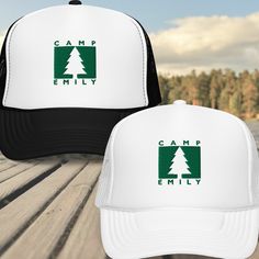 Gear up for the ultimate outdoor celebration with our Embroidered Camp Bachelorette Trucker Hats! Inspired by The Parent Trap, these hats will offer you and your cabin crew the nostalgic trip of a lifetime. Crafted for the free-spirited bride and her tribe, these hats are the perfect accessory for your wilderness-themed festivities.🍾🏔️🐻 Check out our matching baseball hats! https://gooddaycustomapparel.etsy.com/listing/1730276890 Check out our matching t-shirts!  https://gooddaycustomapparel. Party Trucker Hats, Camp Walden, Camp Bachelorette Party, Bachelorette Decor, The Parent Trap, Outdoor Celebration, Parent Trap, Bachelorette Decorations, Bachelorette Party Favors