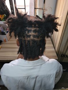 short locs loc styles loc retwist loc girlies black girl black girl hair loc inspo Loc Retwist, Short Locs, Girl Hair, Black Girls Hairstyles, Girl Hairstyles, Hair, Pins