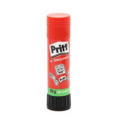 a tube of pritt original toothpaste on a white background