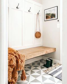 Board And Batten Wall, Design Blogs, Foyer Design, Entry Way Design, Mudroom Bench