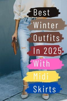 Winter Styles For Women, Floral Maxi Skirt Outfit, 10 Winter Outfits, Skirts Winter, Winter Style Guide, At Home Outfits