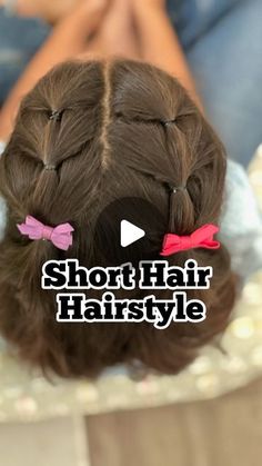 Haïr Style For Very Short Hair, Hair Styles For Short Hair Girl, Hairstyle For Kids Girl Short Hair, Hair Ideas For Short Hair Kids, Cute Hair Styles For Kids Easy, Easy Hair Styles For Short Hair For Kids, Neat Hairstyles For Short Hair, Easy Haïr Style For Short Hair, Hairstyles For Girls Kids Short Hair