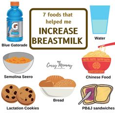 the 7 foods that helped me to increase breast milk