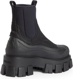 Prada Boots Nordstrom, Prada Combat Boots Outfit, Prada Combat Boots, Combat Boot Outfit, Prada Boots, Womens Duck Boots, Duck Boot, Boots Outfits, Prada Logo