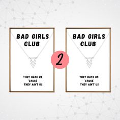 "Bad girls club gifts for 4 best friends matching necklaces. Badass friendship necklaces to give to your besties. Funny BFF saying on the greeting card \"They hate us, cause they ain't us.\"! Order yours Now! The perfect presentation for gift giving. She'll wear it every day and will never take it off. Practical and pairs with almost anything. Savage, classy, bougie gift idea that is trendy and fire. It is a huge hit! Dainty and minimal necklace especially for that friend that doesn't wear jewel Personalized Charm Necklaces For Party, Adjustable Charm Necklace For Best Friend Gift, Personalized Trendy Charm Necklace For Best Friend, Trendy Personalized Charm Necklace For Best Friend, Trendy Personalized Charm Necklaces For Best Friend Gift, Charm Necklaces For Mother's Day And Best Friend Gift, Trendy Silver Necklace For Best Friend Gift, Trendy Silver Necklace For Best Friend, Trendy Necklaces For Birthday And Mother's Day