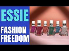 Essie "Fashion Freedom" Gel Couture Collection | Swatch & Review | 2023 - YouTube Amazon Affiliate, Couture