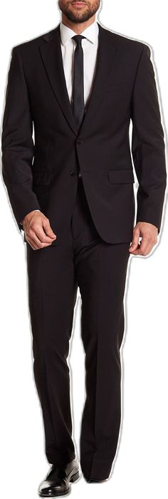 Suit Separates, Wool Suit, Nordstrom Store, Black Wool, Solid Black, Calvin Klein, Nordstrom, Wool, Pants