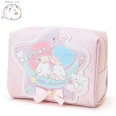 New cute twin stars cosmetic bag storage bag clutch bag · Dream castle · Online Store Powered by Storenvy Cute Makeup Bags, Cute Twins, Sailor Moon Usagi, Twin Stars, Little Twin Stars, Sanrio Characters, Kawaii Clothes, Star Girl, Cute Bags