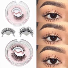 Wispy Eyelashes, Lash Extensions Makeup, Mink Lash Extensions, Fake Eye, Natural False Eyelashes, Eyelashes Natural, Natural Eyelashes, Fake Lashes, Faux Mink Lashes