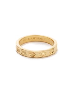 SEASIDE RING (18K GOLD VERMEIL)