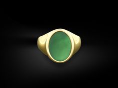 10k solid gold oval green agate ring for men, Custom engraved wedding band, Vintage inspired custom ring, unique jewelry gift for birthday This oval-shaped signet ring, crafted from solid gold, offers a perfect balance of elegance and durability. The minimalist yet bold design ensures that this ring will remain a timeless part of any jewelry collection. The gleaming gold band and the stone's vibrant color make it a standout accessory for men with refined tastes. Green Agate Gemstone Set with a Green Agate gemstone, this ring is as meaningful as it is beautiful. Green Agate is known for its calming properties and is said to bring balance and harmony to its wearer. The rich green hue of the stone stands out against the golden band, making it a versatile piece suitable for both formal and cas Engraved Wedding Band, Green Agate Ring, Wedding Band Vintage, Wedding Band Engraving, Unique Jewelry Gifts, Engraved Wedding, Custom Ring, Ring For Men, Green Agate