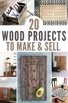 wooden projects to make and sell