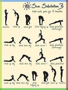 an image of yoga poses for beginners to learn the art of standing up and stretching