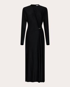 Rabanne Ruched Drape Maxi Dress | OLIVELA Dressy Fall Dresses, Royal Outfit, Fit Checks, Signature Aesthetic, Envy Clothing, Drape Maxi Dress, Royal Outfits, Fantasy Gowns, Metal Ring