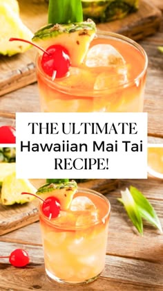 the ultimate hawaiian mai tai recipe