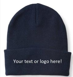 This is for an adult one size fits all beanie knit hat. I can do most logos and artwork. I have standard fonts if you are looking for a quick gift! Please message me with questions. I have all thread colors and can send digital proofs before stitching. If you need 10+ please message me for details. Cheap Embroidered Logo Beanie, Cheap Beanie With Embroidered Logo, Luxury Winter Hat With Embroidered Logo, Gear Logo, Logo Wear, Embroidered Beanie, Cornhole Bags, Quick Gifts, Skull Cap Beanie