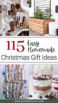 Looking for the perfect DIY Christmas gifts? We’ve got 115 handmade Christmas gift ideas for coworkers, friends, family, grandparents, and everyone on your list! Whether you prefer sewing, recipes, woodworking, knitting, or plants, we have simple, cheap, and easy homemade Christmas gifts to make for everyone this year. Homemade Christmas Presents For Family, Diy Grandparents Christmas Gifts, Practical Homemade Gifts, Diy Family Gifts For Christmas, Homemade Grandparent Christmas Gifts, Grandparent Christmas Gift Ideas Diy, Diy Family Christmas Gifts, Christmas Gifts To Make For Family, Easy Diy Christmas Gifts For Family