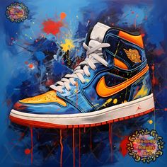 Nike Air Jordan / Nike Air Force 1 Sneaker Canvas Wall  Art This detailed Sneaker / Sneakerhead canvas wall art will effortlessly elevate any room in your home, and will grab your guests attention. ♥ Museum-quality canvas art made on thick matte paper. Add a wonderful accent to your room and office with these African canvas art that are sure to brighten any environment. Our prints are made to order and will be shipped within 3-7 days. Upon shipping, you will receive a confirmation email with a t Sneaker Wall Art, African Canvas Art, Sneaker Wall, Air Jordan Nike, Nike Art, Sneaker Posters, Protective Packaging, Nike Air Force 1, Nike Jordan