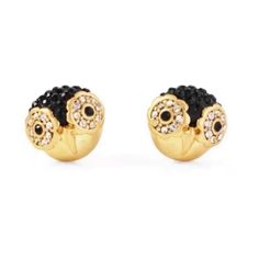 $58 New Kate Spade Dashing Beauty Penguin Stud Earrings Choose Cute With These Kate Spade New York Stud Earrings, Designed As A Pav-Encrusted Penguin. Set In Gold-Tone Mixed Metal Approx. Diameter: 2/5" Post Back Closure Kate Spade Elegant Black Jewelry, Elegant Black Kate Spade Jewelry, Kate Spade Spring, Kate Spade Earrings Stud, Kate Spade Studs, Huggie Earrings Gold, Seashell Earrings, Floral Studs, Halo Earrings