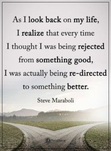 a quote from steve maraboli on the road to something better than you think