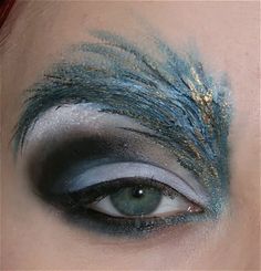 Luftmakeup Extreme Make-up, Bird Makeup, Dramatic Eyes