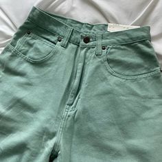 Vintage Deadstock 90’s Mint Green Jordache Jeans. Stupid Cute But They Are Just Too Big For Me! Size: Petite 10, Fits Like Modern 2. Waist: 26” Hips: 37” Rise: 12” Inseam: 27” 100% Cotton Y2k Green Cotton Jeans, 90s Style Green Cotton Bottoms, Green 90s Style Cotton Bottoms, Green Y2k Jeans For Spring, 90s Style Fitted Green Bottoms, Retro Green Cotton Jeans, Mint Green Jeans, Jordache Jeans, Dark Blue Denim Jeans