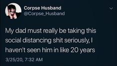 Corpse Husband Tweets, I Laughed, Youtubers, Funny Pictures, Funny Memes, Humor, Feelings, Memes