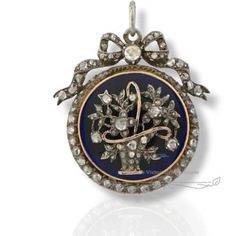 "Vintage Victorian Art 925 Silver 0.10 ctw. Natural diamond and 3.10 ctw. Rosecut  diamond blue enamel Brooch\" Metal: Sterling Silver Metal Purity: 925 Metal Wt:.18.92 Grams Diamond Type: Diamond  Diamond Color: Tinted Brown  Diamond Clarity: I1-I2  Diamond Cut: Good Diamond Shape: Rose cut  Diamond wt: 3.10 ctw. Additional material: blue enamel  Product Color: Oxidized Black and Gold Rhodium Plated on Sterling Silver" Blue Diamond Brooches For Anniversary, Fine Jewelry Blue Brooches For Anniversary, Blue Fine Jewelry Brooches For Anniversary, Fine Jewelry Diamond Brooch As Gift, Diamond Brooches Fine Jewelry For Gifts, Diamond Brooches For Gifts, Fine Jewelry Style, Diamond Brooches For Gifts, Round Rose Cut Diamond Brooch For Anniversary, Anniversary Round Brooch With Rose Cut Diamonds