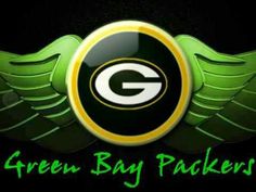 green bay packers logo with wings