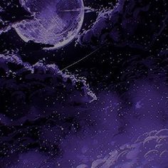 a purple background with an image of a clock on the top of it and stars in the bottom right corner