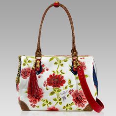 https://www.designeritalianbags.com/wp-content/uploads/2021/11/Marino_Orlandi_2021_Collection.mp4 Marino Orlandi Women’s Large Handbag Purse Tote Italian Designer Crossbody Bag Hand painted Dahlia Flowers Alabaster Genuine Leather Satchel in Boxy Design – Compare at $2,550.00 Retail Price! Original masterpiece! This is your chance to own a true work of art from the designer’s Riveting beauty from “Marino Orlandi” luxury line! Enchanting masterpiece is made of the thick alabaster attache leather Elegant Hand Painted Rectangular Bag, Elegant Hand Painted Rectangular Bags, Luxury Hand-painted Leather Bags, Luxury Hand Painted Leather Bags, Luxury Hand-painted Travel Bag, Luxury Hand Painted Bags For Travel, Luxury Hand Painted Travel Bag, Handpainted Tote, Flower Dahlia