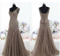 Brown Prom Dress, Tulle Corset, Prom Dresses Elegant, Bride Gown, Bridal Gowns Mermaid, Plus Size Formal, Dresses Mermaid, Fashionable Clothes, Mothers Dresses