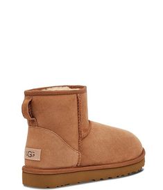 UGG Classic Mini II Stitch Water-Resistant Booties | Dillard's Classic Winter Boots With Padded Ankle, Ugg Classic Mini Ii, Ugg Classic Mini, Ugg Classic, Christmas 2023, Classic Mini, Dillard's, Ankle Booties, Favorite Things