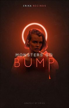 a movie poster with the title monsters go bumpp