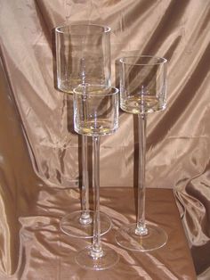 These giant wine glasses make an awesome focal point for your table centerpiece. The glasses can be filled with anything from water or colored water and place floating candles inside; this makes another great candle holder!Dimensions (approximate):Height: 15.75 inches x Width: 4.5 inches x Open: 4.5 inchesHeight: 18 inches x Width: 5 inches x Open: 4 inchesHeight: 20 inches x Width: 5 inches x Open: 5 inchesNote: Due to the hand blown nature of glass vases by our artisans, there may be slight va Wine Float, Wine Candle, Diy Floating Candles, Unscented Candles, Succulents Candles, Floating Candle Centerpieces, Wine Glass Cup, Wine Glass Candle, Colored Water