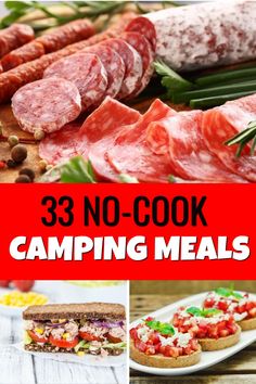 33 no cook camping meals that are easy to make