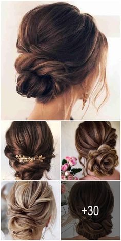 different hairstyles for the bride to wear on her wedding day